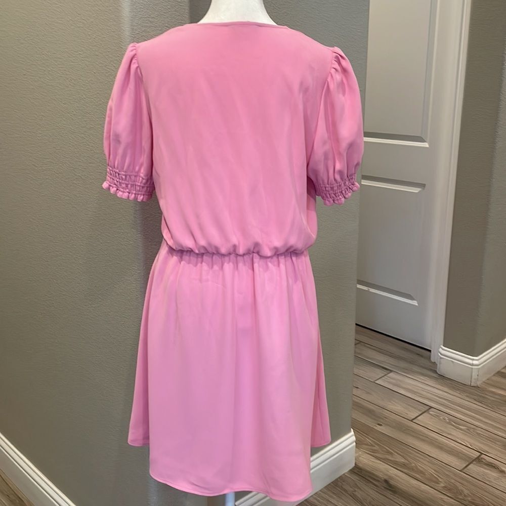 Tara Jamón Rafaela Ballet Pink Midi Dress Size 40 - Picture 6 of 6